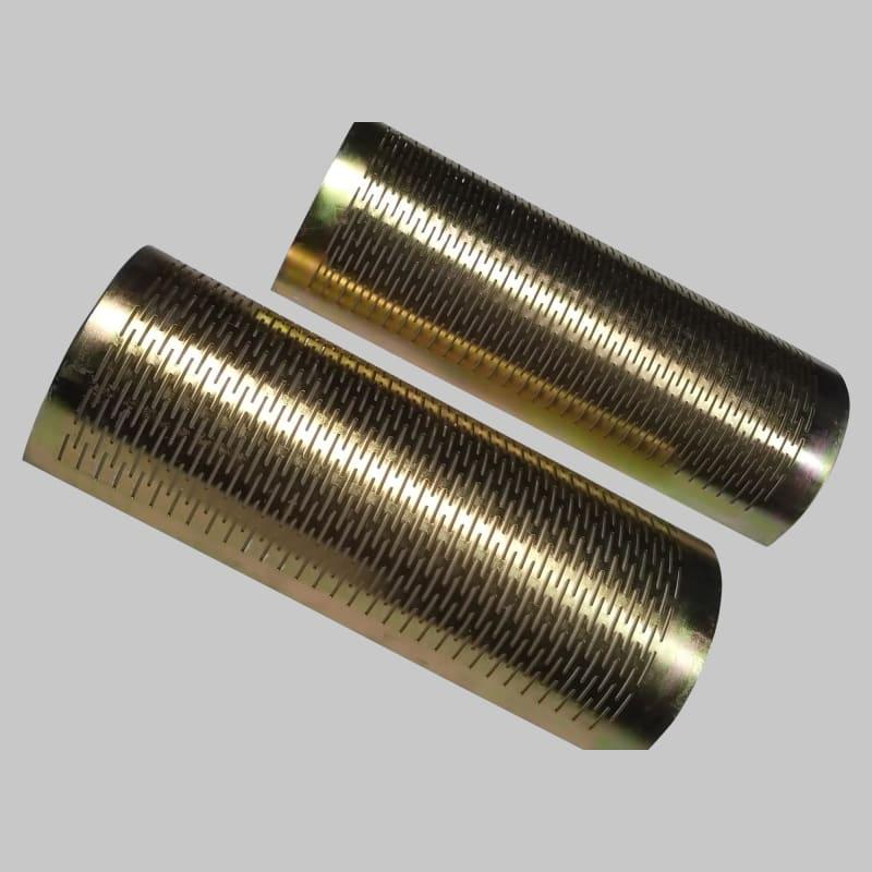6N100 & 6N200 and 6W300 Rice Mill Screen - Carbon Steel Temper & Gold