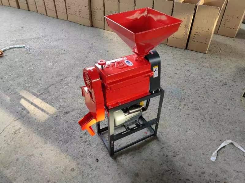 6N100 Rice Mill With Motar 
